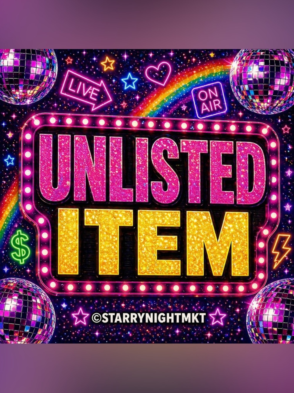 🤫🤐 UNLISTED ITEM FOR LIVE SHOW 🤫🤐